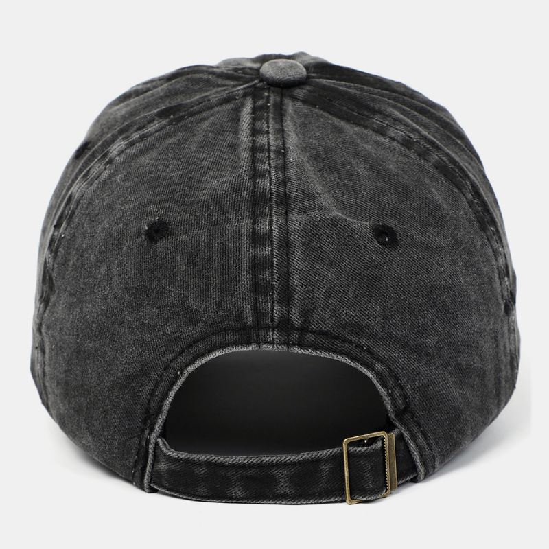 Mænd Bomuld Letter Xo Broderi Twill Kasket Udendørs Casual Vild Justerbar Solcreme Baseball Cap