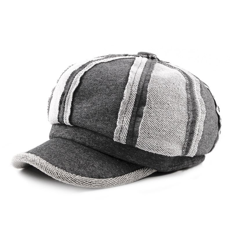 Mænd Kvinder Justerbar Bomuld Patchwork Baseball Dad Cap Udendørs Fritid Peaked Cap