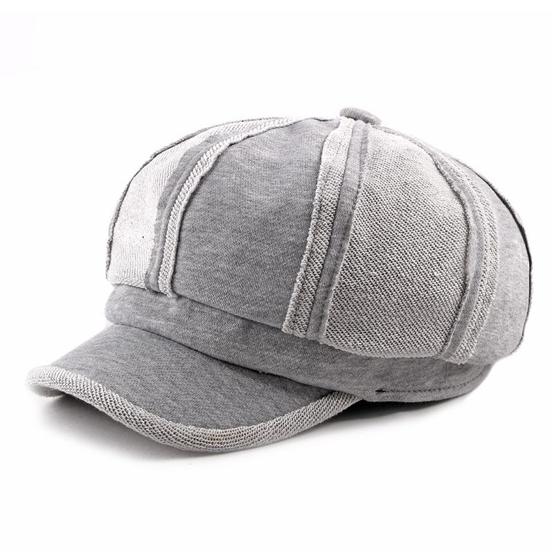 Mænd Kvinder Justerbar Bomuld Patchwork Baseball Dad Cap Udendørs Fritid Peaked Cap