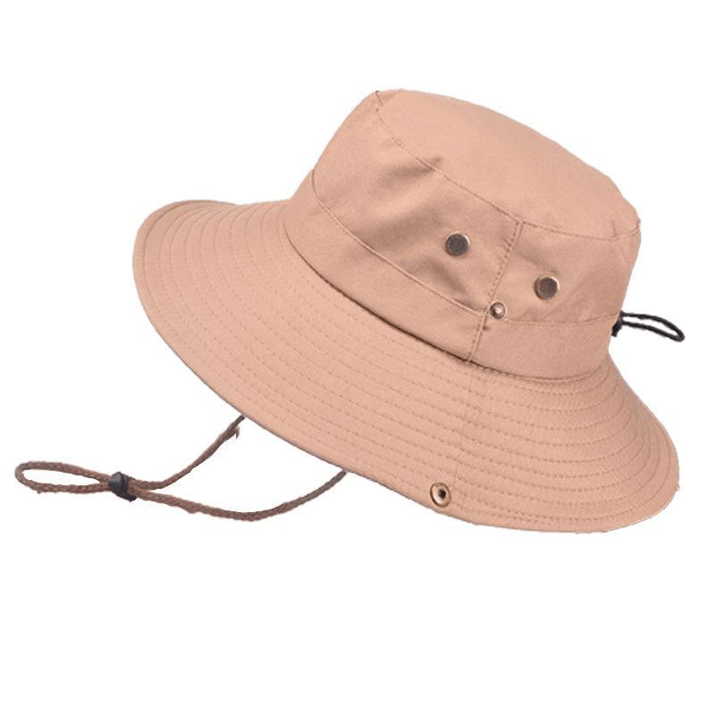 Mænd Kvinder Sommer Visir Bucket Hat Fisker Hat Udendørs Klatring Åndbar Solcreme Cap