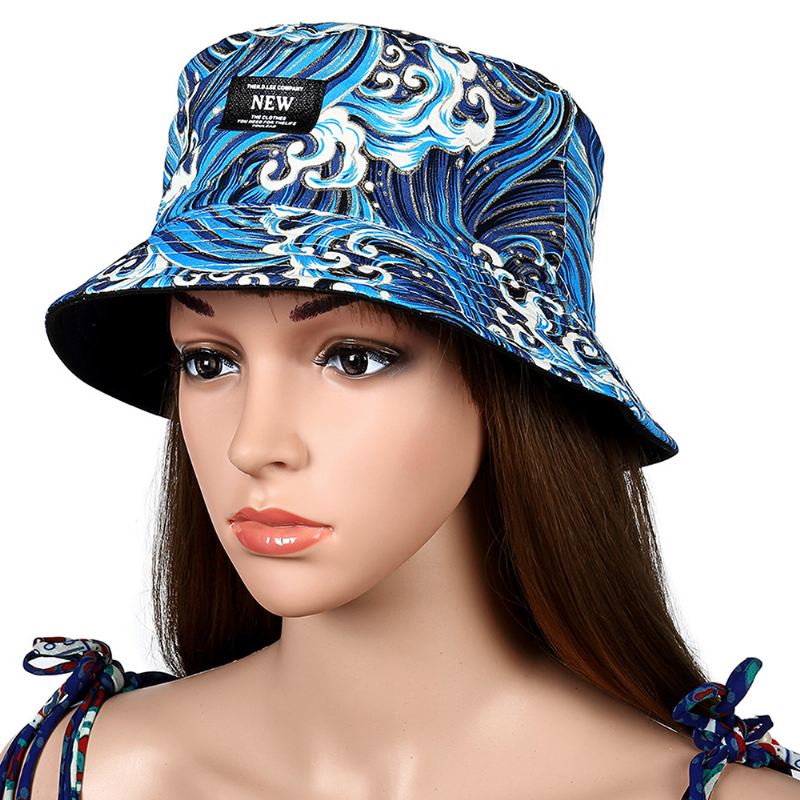 Mænd Kvinder Street Double-faced Bucket Hat