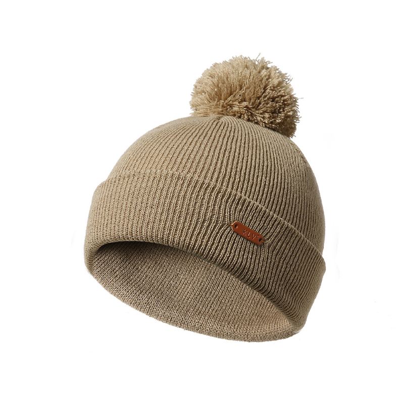 Mænd Kvinder Vinter Vintage Strik Øreværn Beanie Cap