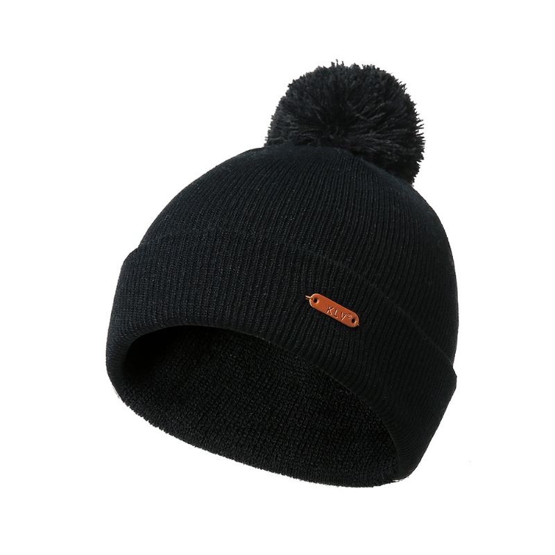 Mænd Kvinder Vinter Vintage Strik Øreværn Beanie Cap