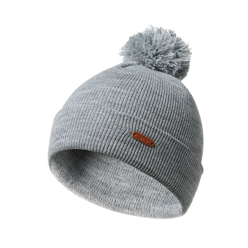 Mænd Kvinder Vinter Vintage Strik Øreværn Beanie Cap