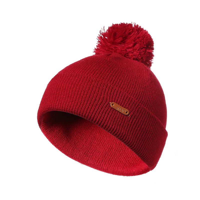 Mænd Kvinder Vinter Vintage Strik Øreværn Beanie Cap