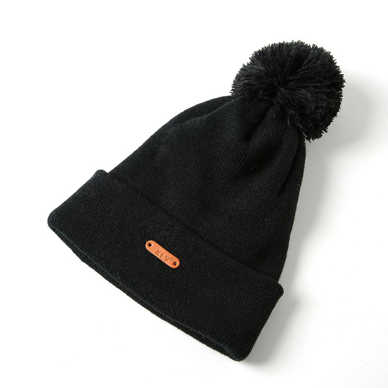 Mænd Kvinder Vinter Vintage Strik Øreværn Beanie Cap