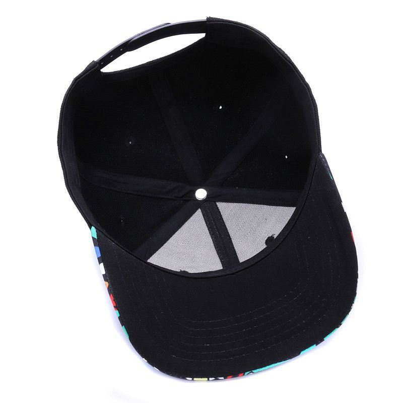 Mænd Og Kvinders Retro-broderi Baseball Snapback Sports Cap