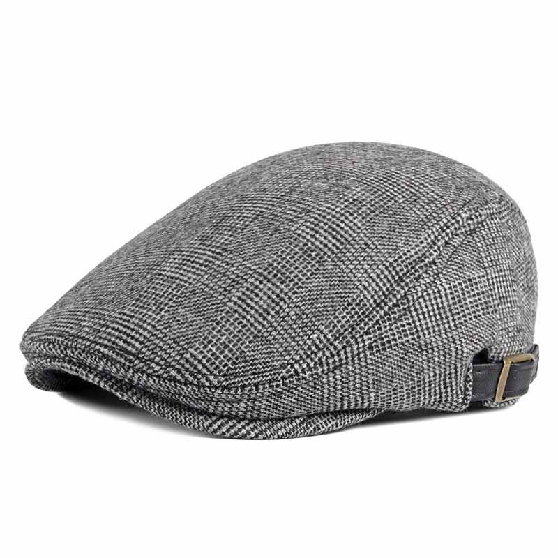 Mode Simple Mænds Retro Ulden Baret