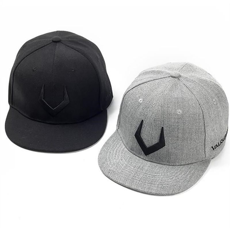 Ny Hat Mandlig Hip-hop Koreansk Alfabet Broderi Baseballkasket Trendy All-match Street Fladkant Solcreme