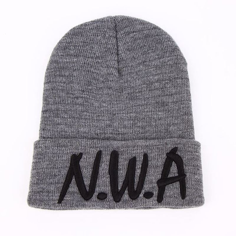 Nye Skullies Beanies Gangsta Nwa Strikkede Vinterhuer