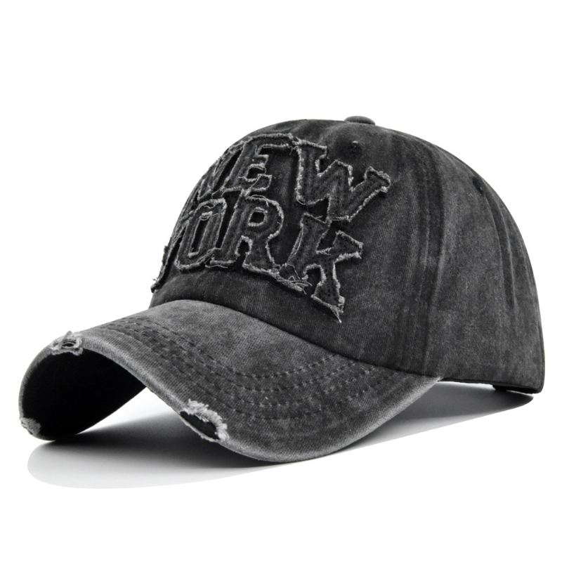 Peaked Cap Solhat Bogstav Buet Rim Hat