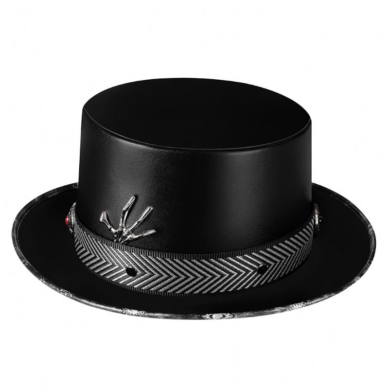 Plague Doctor Dome Magic Hat Gentleman Top Hat