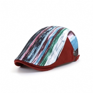 Printet Casual Forward Hat