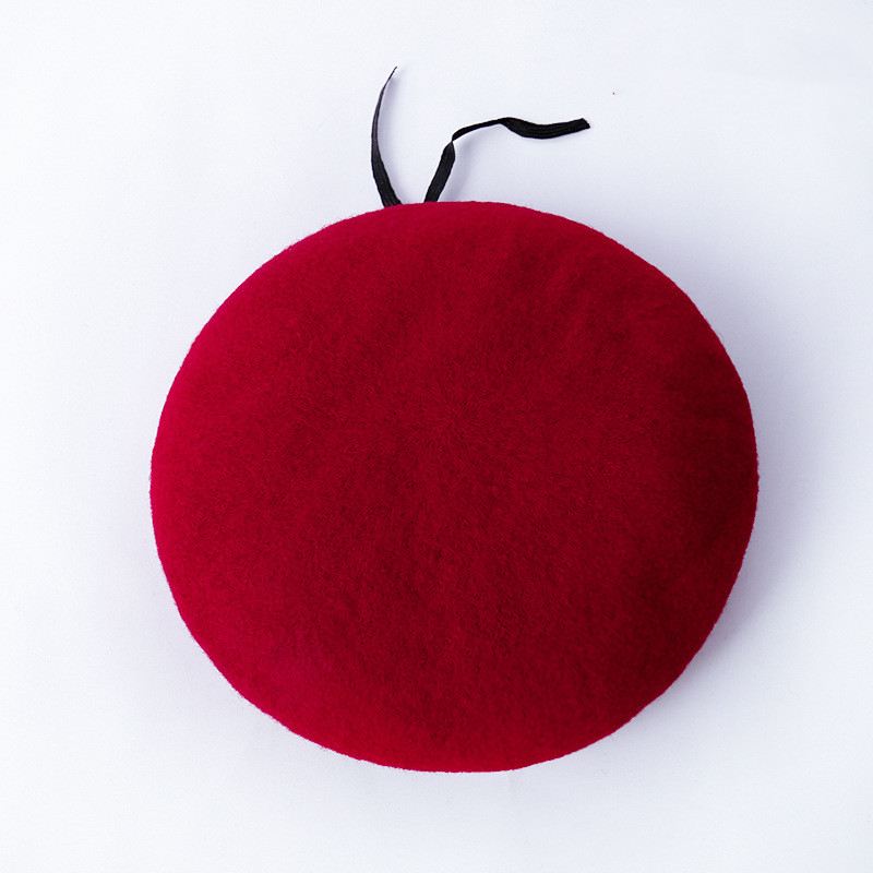 Pure Wool Baret Mushroom Maler Hat