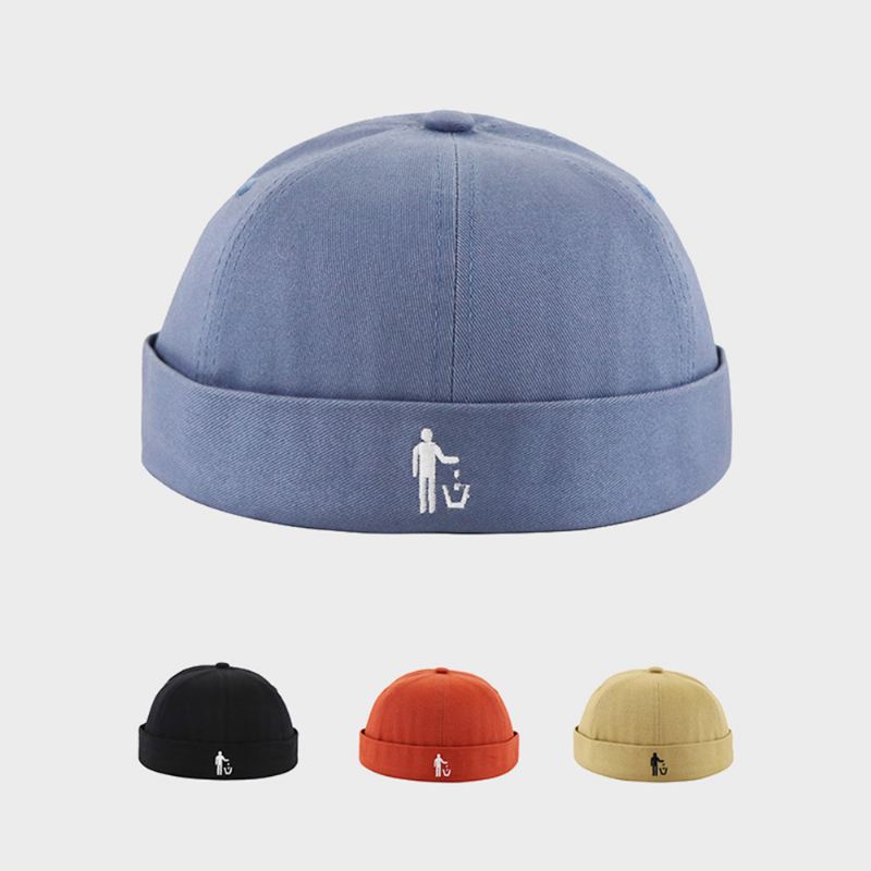 Retro Leisure Street Brimless Hatte