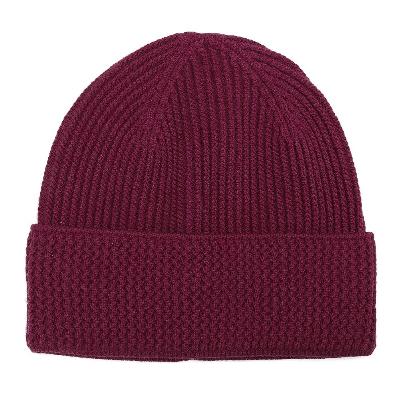 Slouchy Knit Beanie Hat Til Mænd Til Kvinder