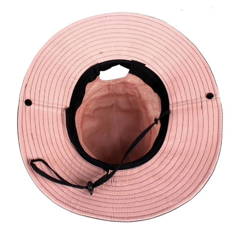 Solcreme Uv-beskyttelse Fiskeri Bjergbestigning Solhat Wild Rim Foldbar Justerbar Bucket Hat Til Kvinder