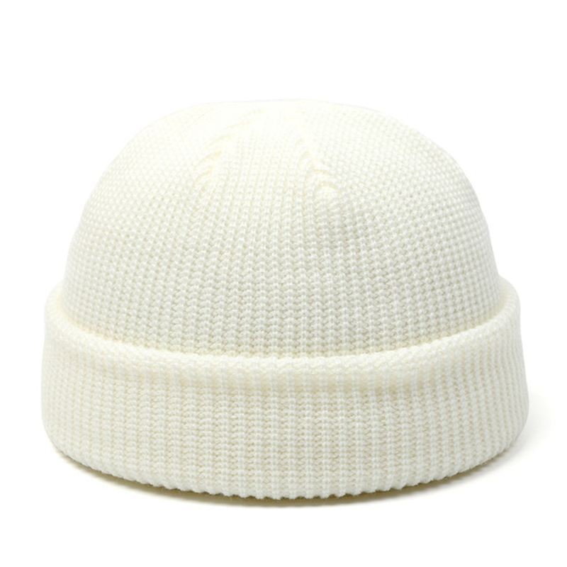 Strikkede Huer Til Kvinder Skullcap Mænd Beanie Hat Winter Retro