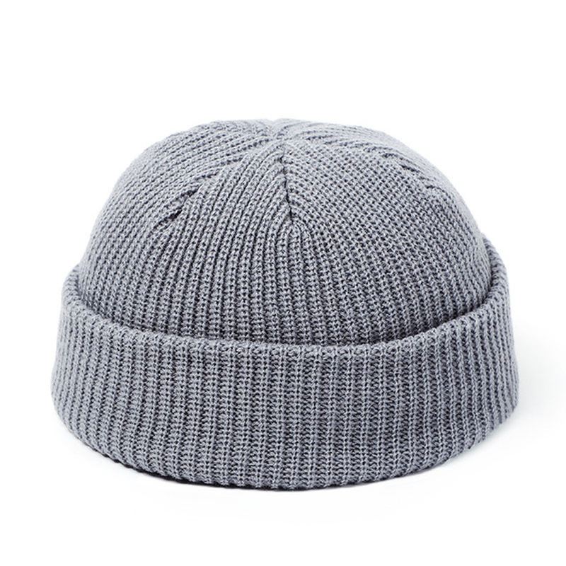 Strikkede Huer Til Kvinder Skullcap Mænd Beanie Hat Winter Retro