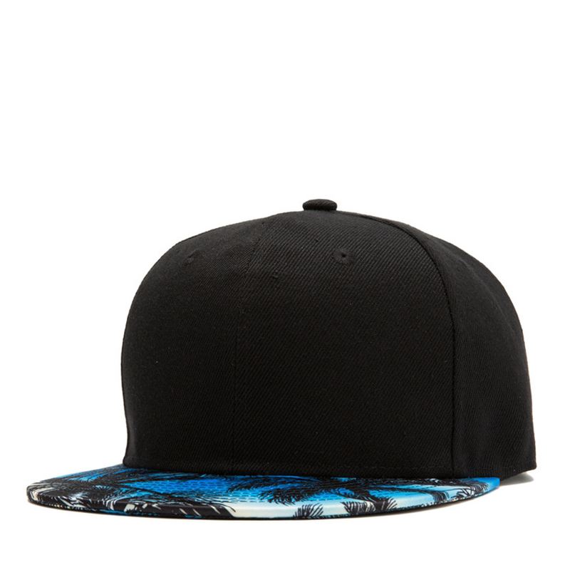 Tropical Wind Coconut Flad Hat Blade Hip Hop Hat Baseball Cap