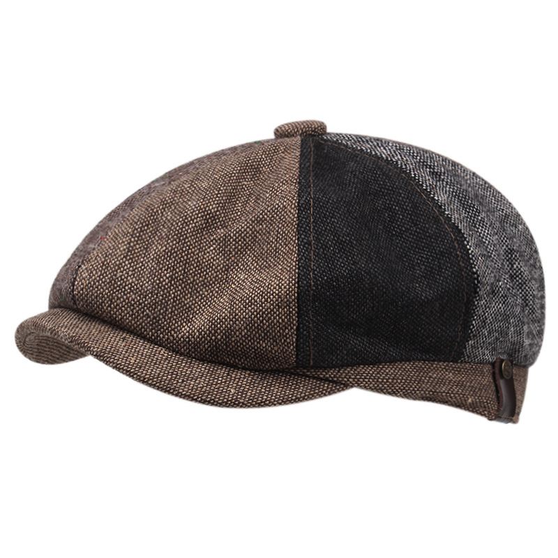 Udendørs Fritid Britisk Big Head Retro Newsboy Baret