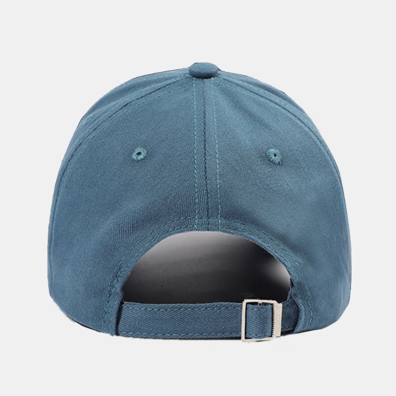 Unisex Bogstaver Broderi Baseball Hatte Bomuld Små Fisk Mønster Enkel Solcreme Ivy Cap