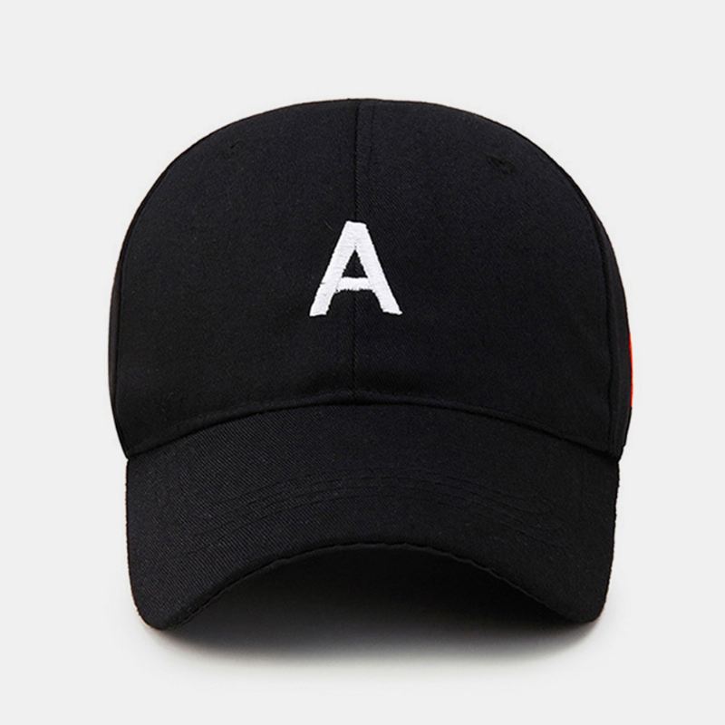 Unisex Letter A Love Heart Pattern Solhat Udendørs Casual Solskygge Baseball Caps