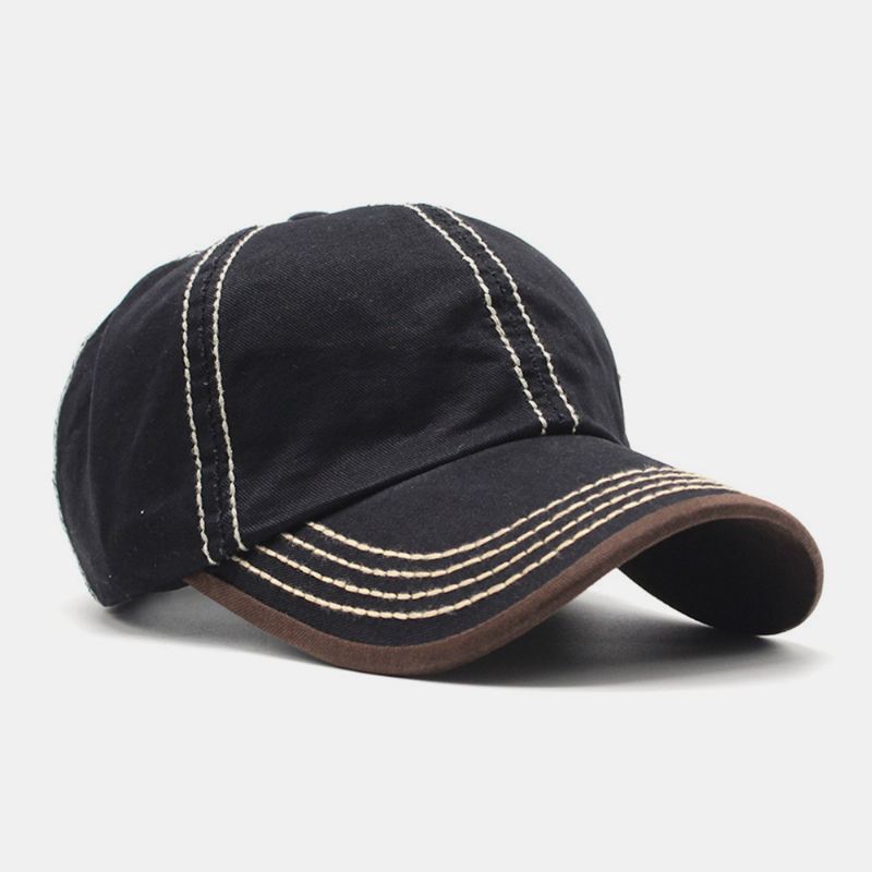 Unisex Metalbåd Anker Baseballhatte Brevbroderi Udendørs Solcreme Ivy Cap Stretch Fit Cap