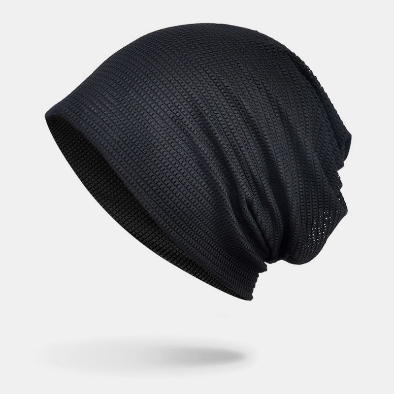 Unisex Multifunktionsnet Åndbar Svedabsorberende Hip-hop Sports Pandebånd Tørklæde Beanie Hat