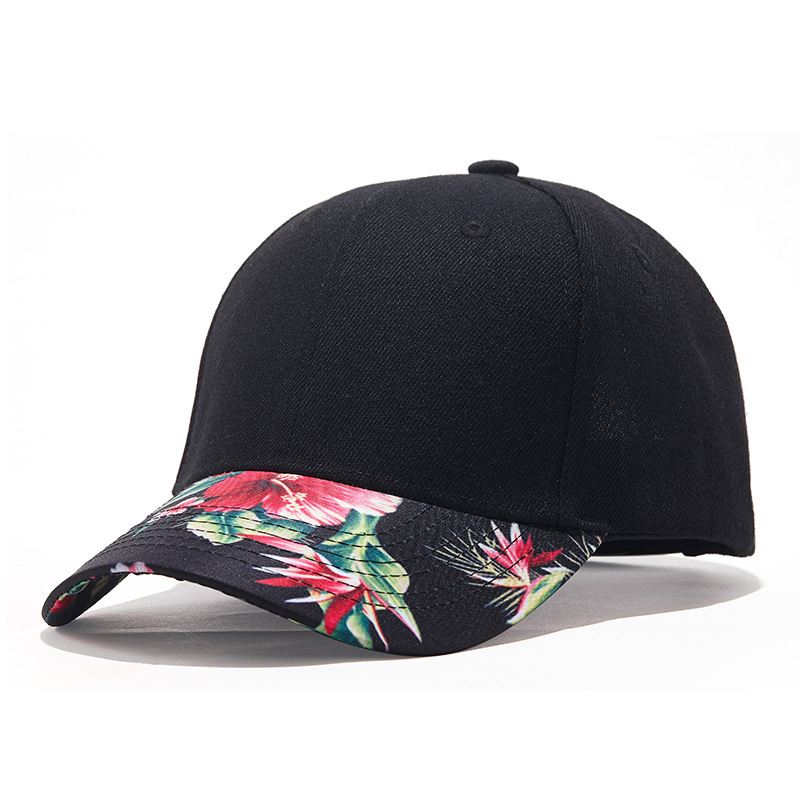 Unisex Outdoor Blomster Duck Tongue Casual Hat