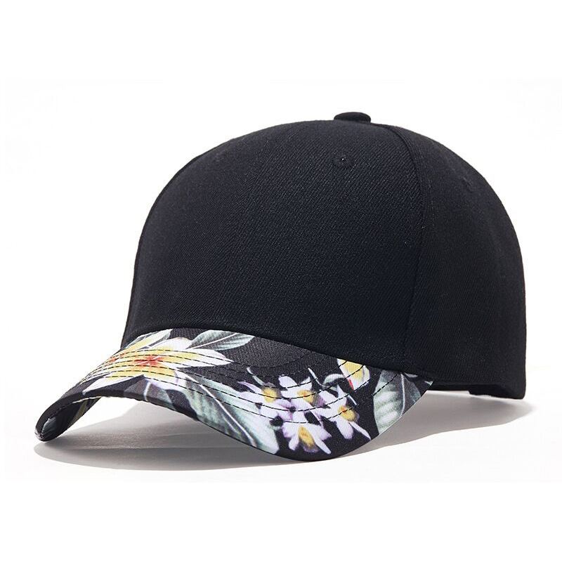 Unisex Outdoor Blomster Duck Tongue Casual Hat