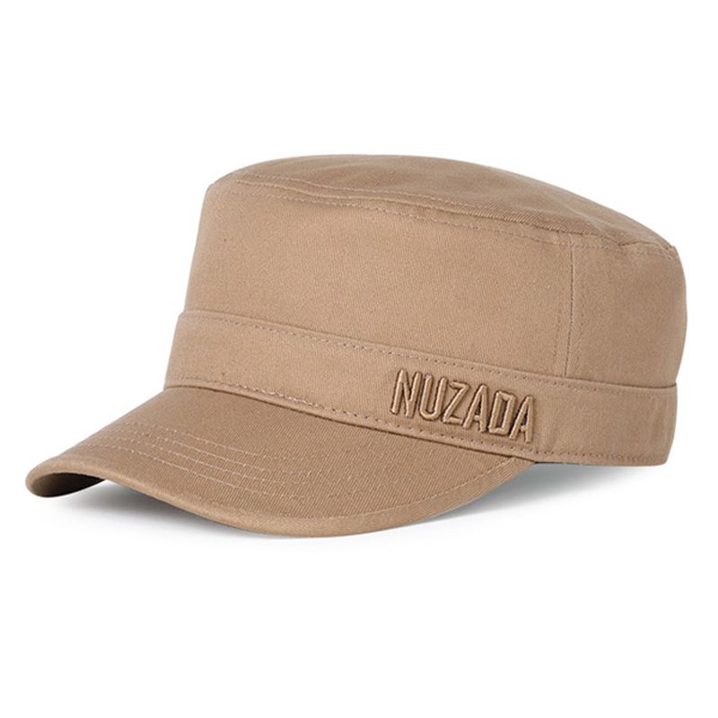 Unisex Solid Justerbar Peaked Cap Fritid Udendørs Visir Forward Flat Hat