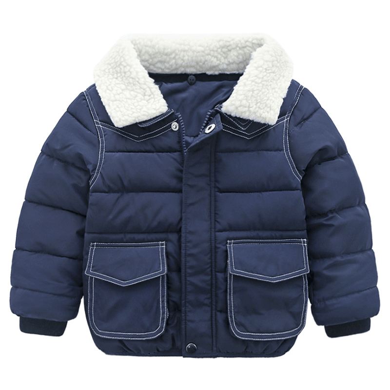 Simple Cot Coat Baby Coat Baby Polstret Coat