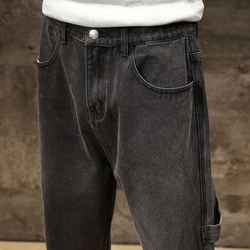 Sæson Nye Jeans Mænd Løse Fødder Harem Bukser Plus Fertilizer Xl Wind Trend Youth Casual Bukser