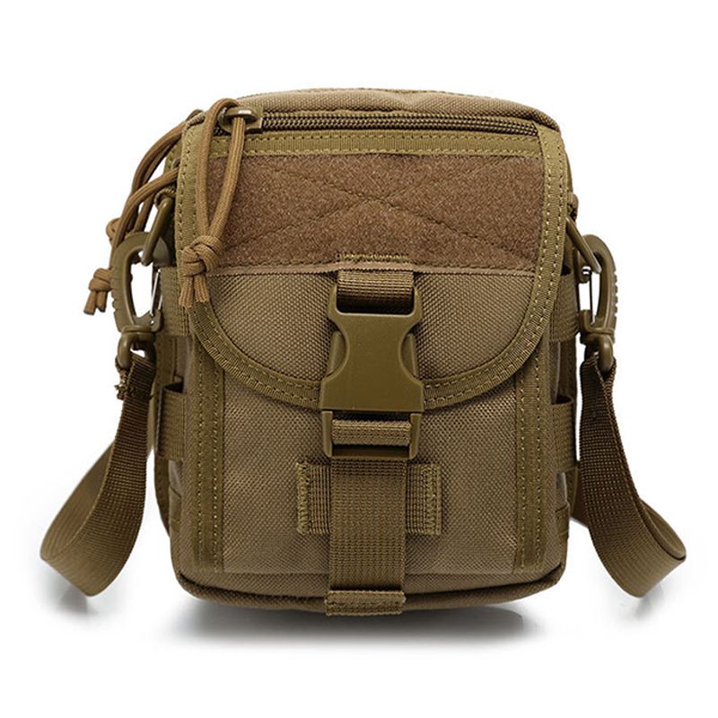 Army Style Nylon Taktisk Mænd Skuldertaske Messenger Bag Til Sport Rejse Vandreture