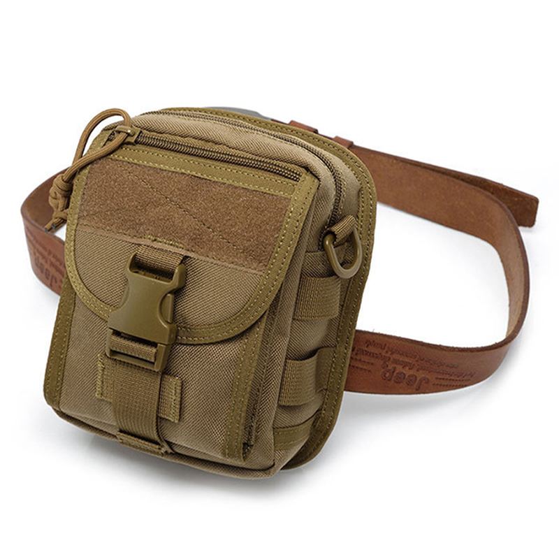 Army Style Nylon Taktisk Mænd Skuldertaske Messenger Bag Til Sport Rejse Vandreture