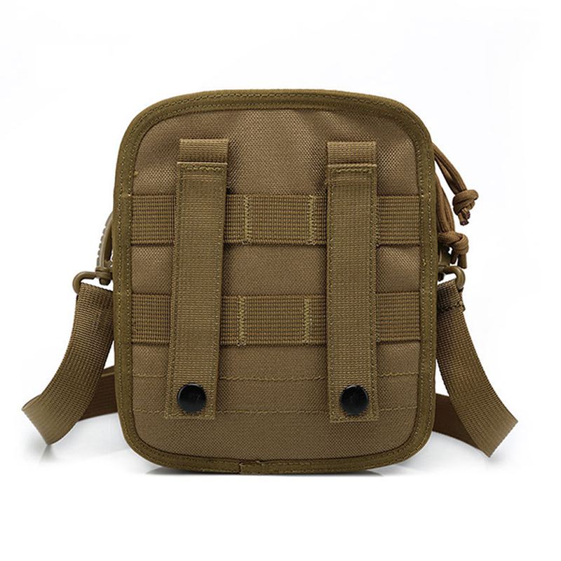 Army Style Nylon Taktisk Mænd Skuldertaske Messenger Bag Til Sport Rejse Vandreture