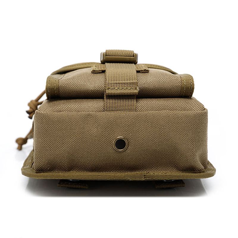 Army Style Nylon Taktisk Mænd Skuldertaske Messenger Bag Til Sport Rejse Vandreture