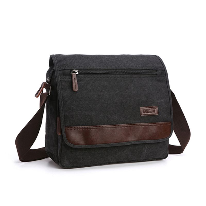 Canvas Retro Skulder Crossbody Taske Casual Outdoor Mænd Skuldertaske