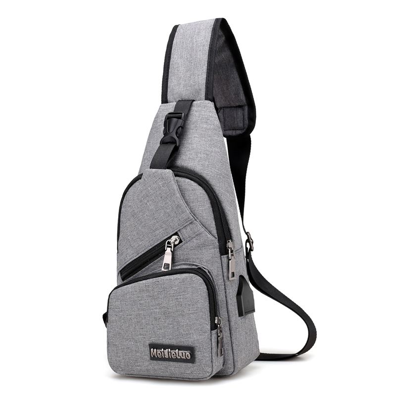 Casual Outdoor Travel Sling Bag Brysttaske