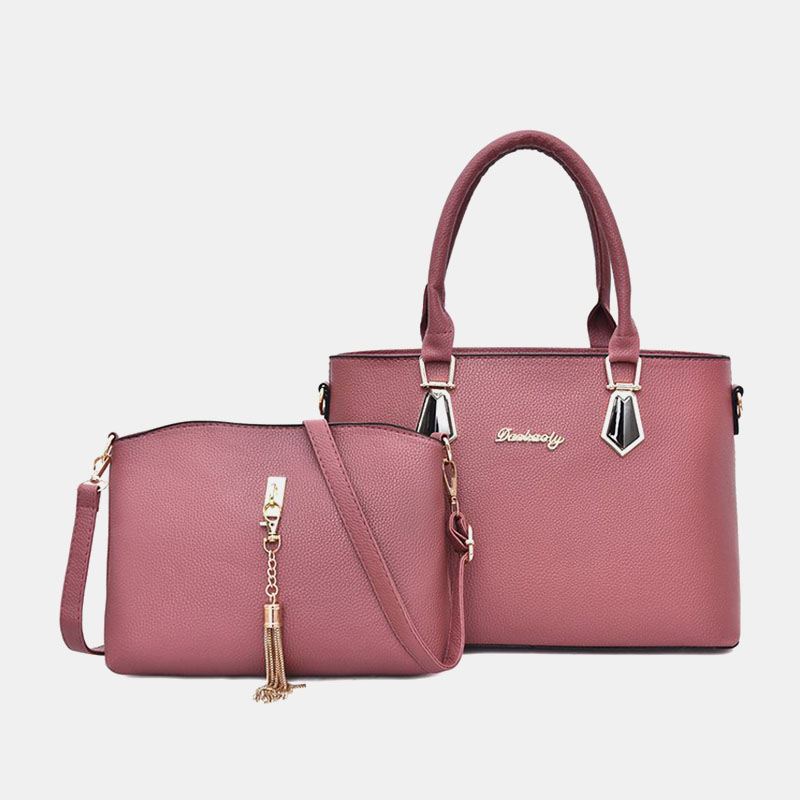 Damemode Elegant Håndtaske Skuldertaske Crossbody Taske