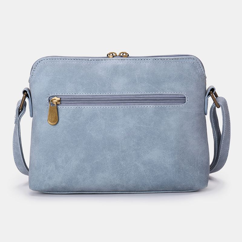 Hollow Out Letvægts Solid Blomster Design Crossbody-taske