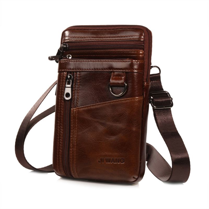 Kohud Multifunktionel Taljetaske Vintage Crossbody-taske