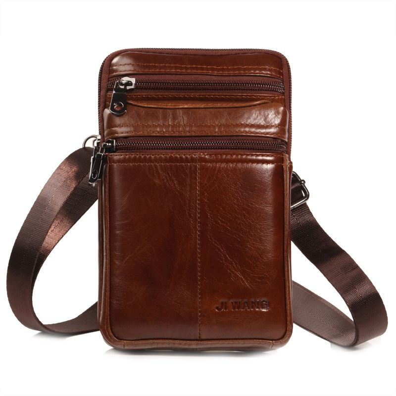 Kohud Multifunktionel Taljetaske Vintage Crossbody-taske