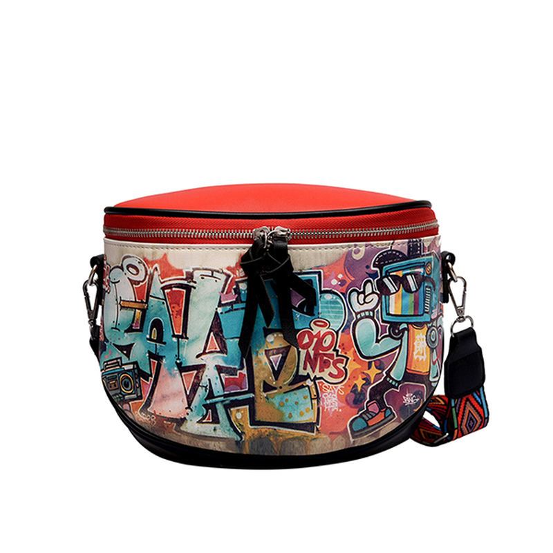 Kvindemode Multi-carry Bag Hip-hop Crossbody Taske