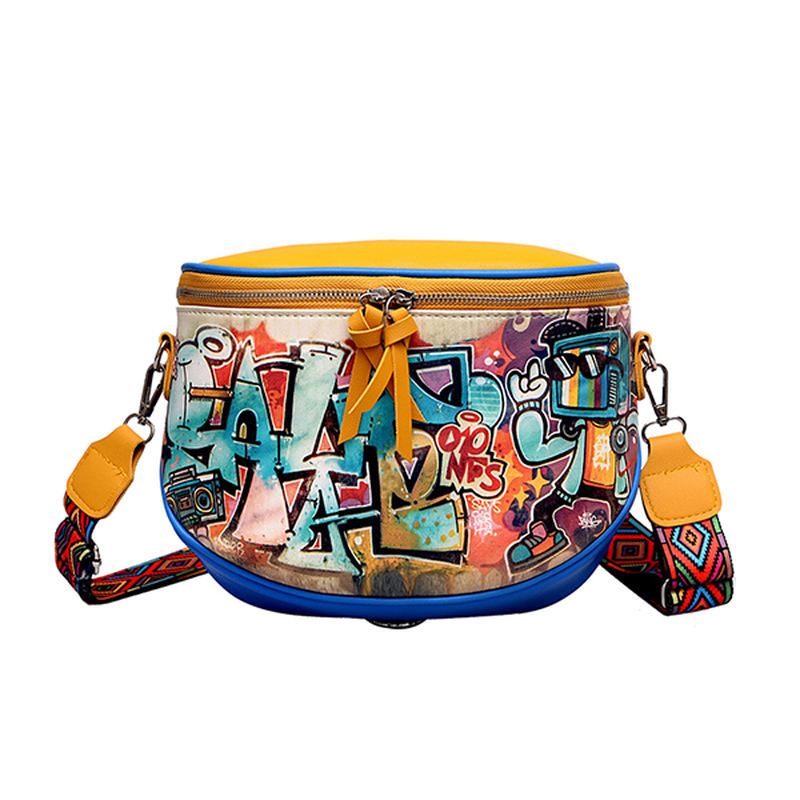 Kvindemode Multi-carry Bag Hip-hop Crossbody Taske