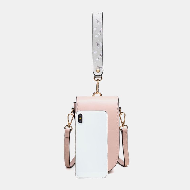 Kvinder 4 Card Slots Telefontaske Crossbody-taske