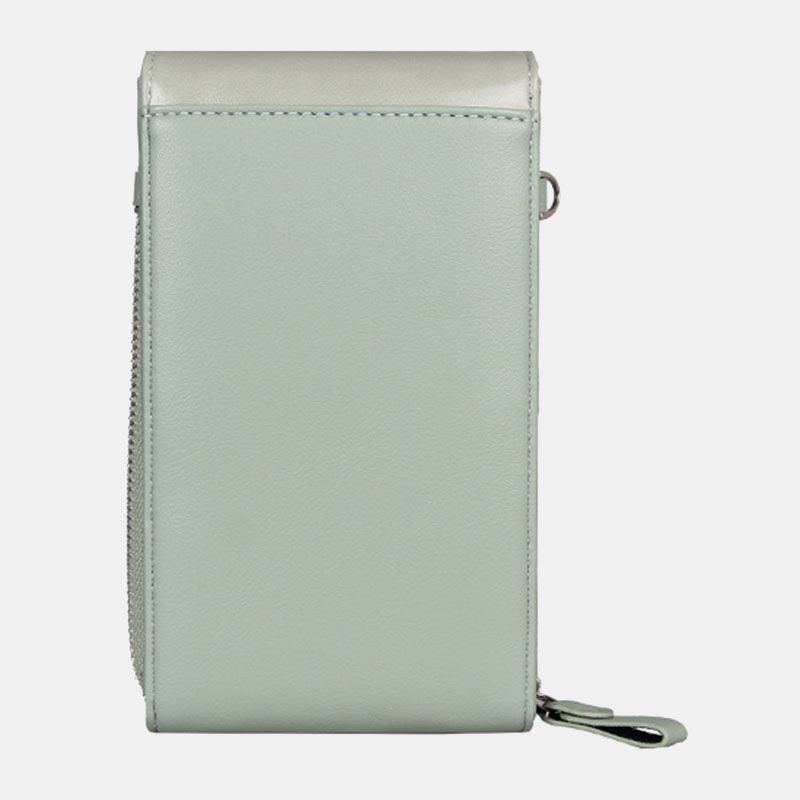 Kvinder 8 Card Slots Telefontaske Solid Crossbody Bag Skuldertaske