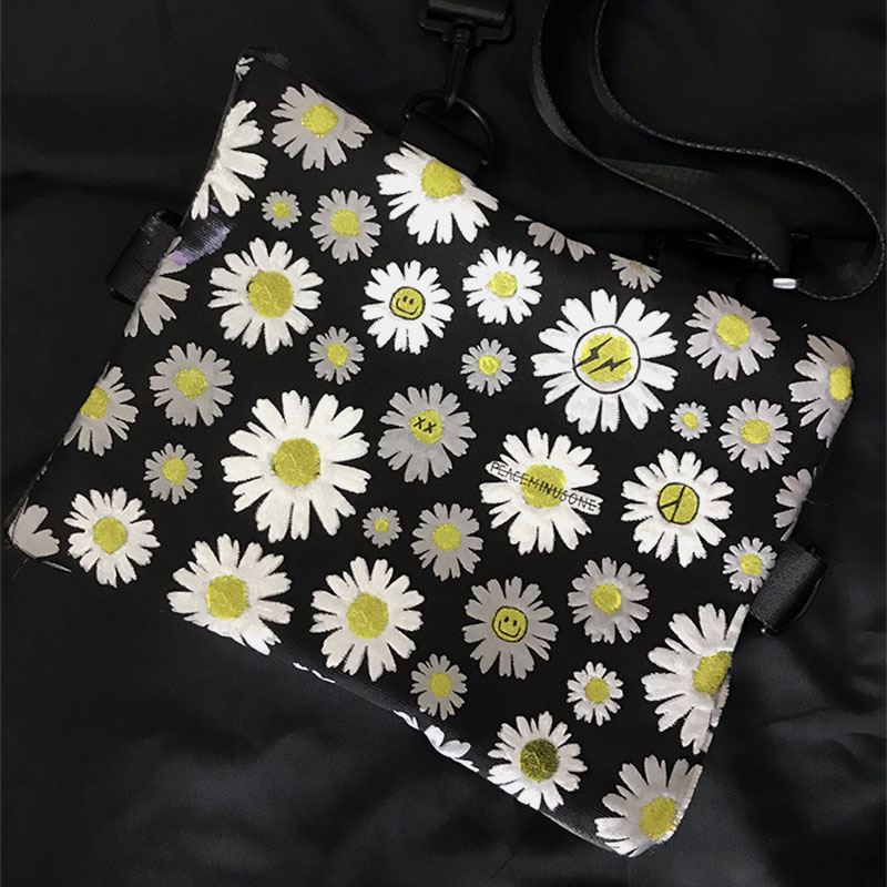 Kvinder Casual Blomster Nylon Crossbody Bag Skuldertaske