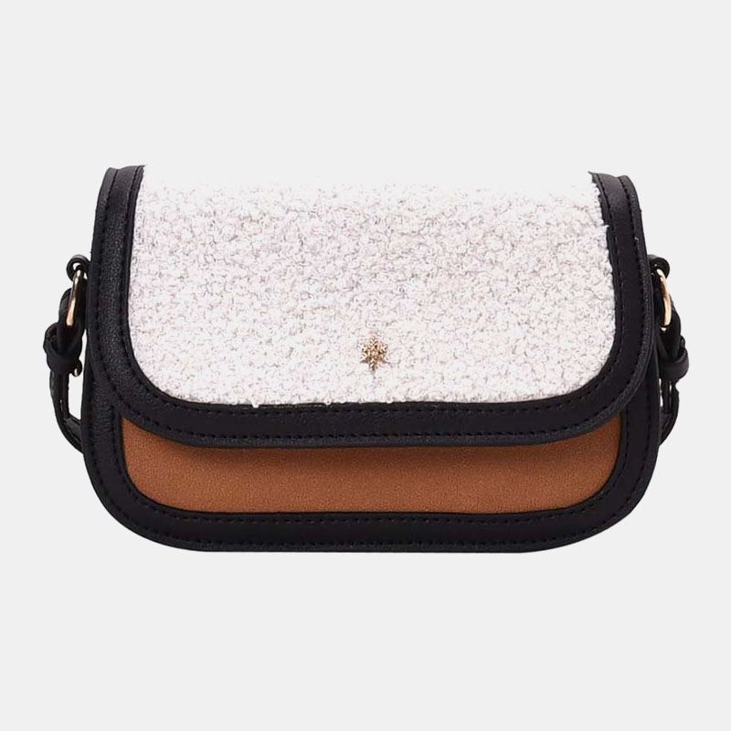 Kvinder Lammehår Vinter Crossbody Bag Skuldertaske